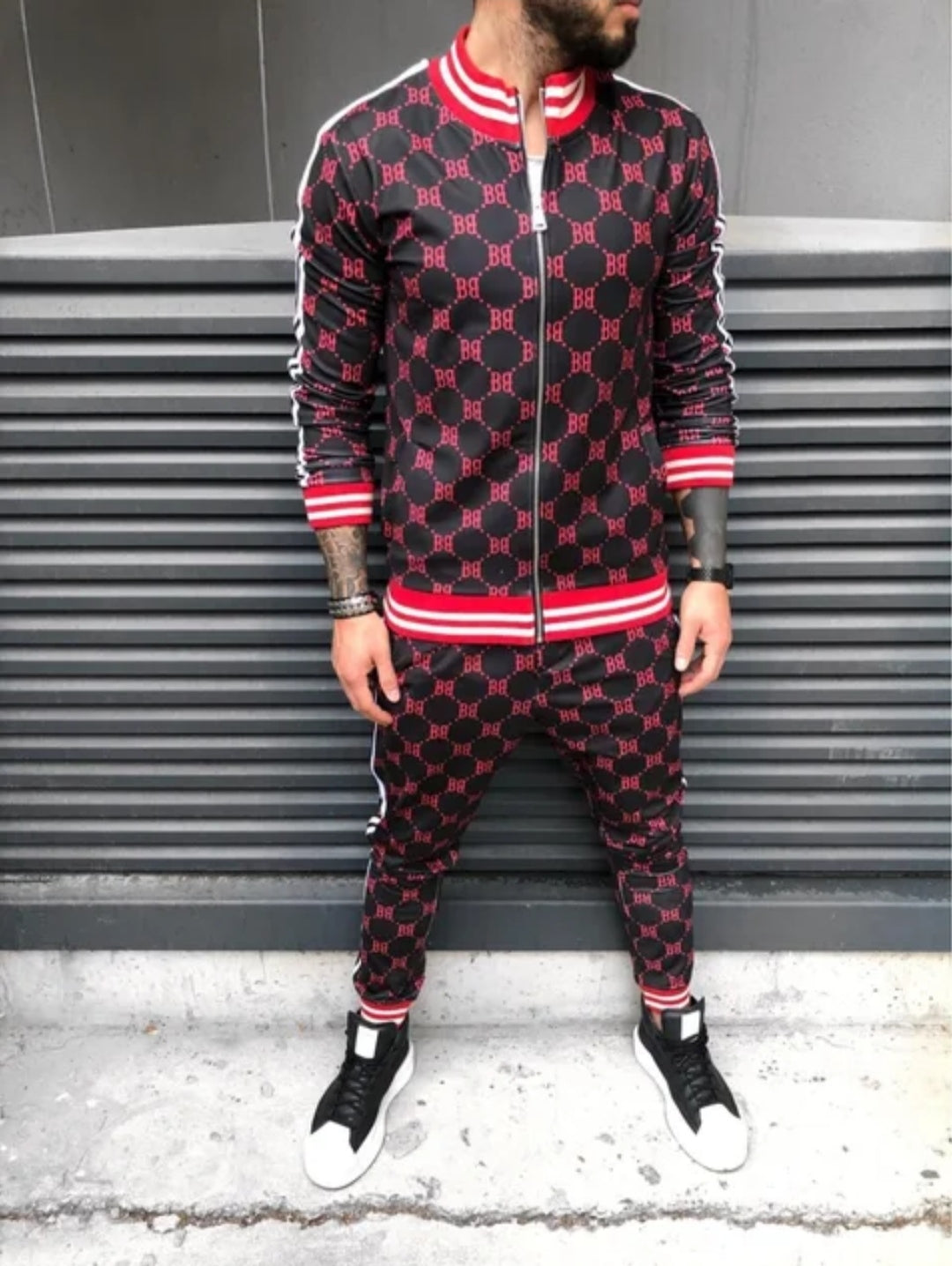 Track Suit Multi Colored